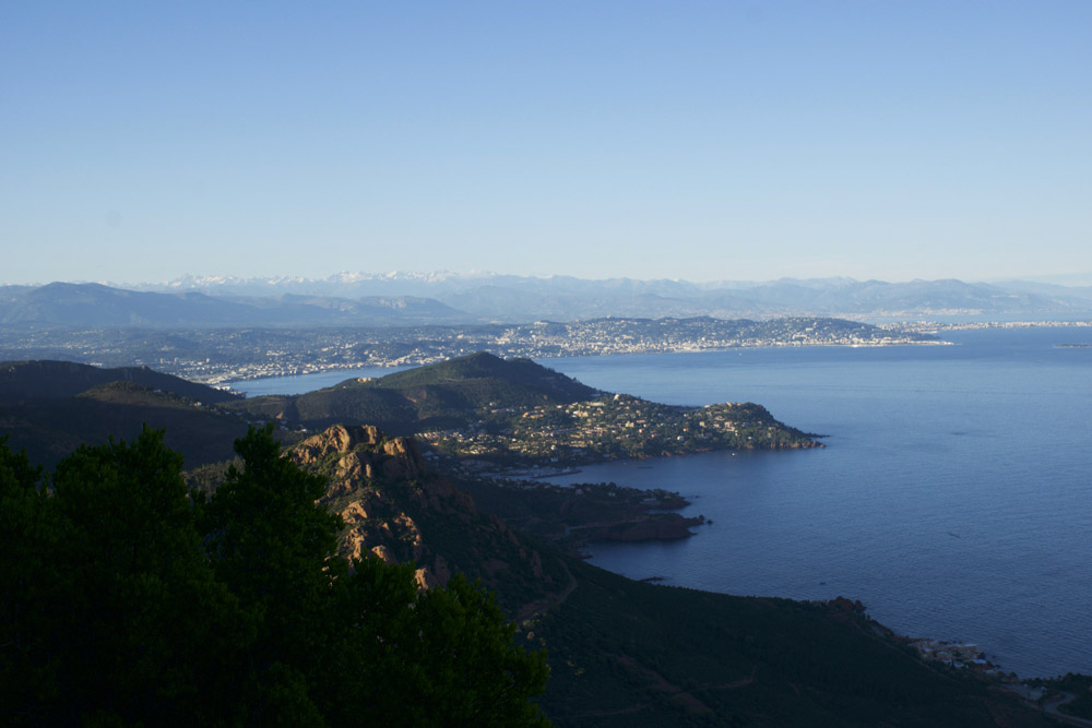 Rando au Cap Roux, vue sur la Côte d'Azur